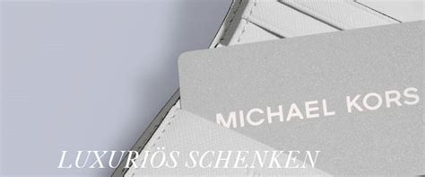 michael kors geschenkkarte guthaben|michael kors website.